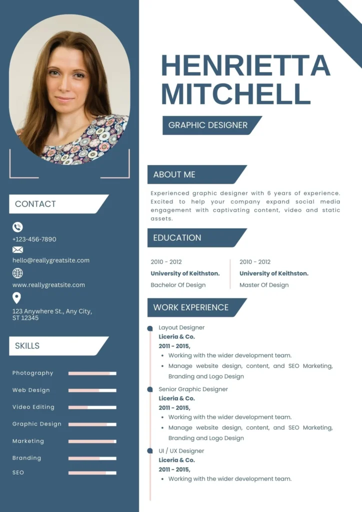 Online CV Maker